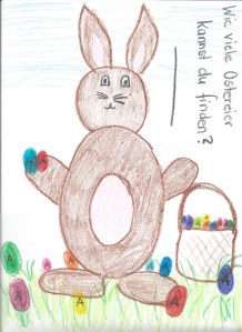 Wie viele Ostereier kannst du finden - Lisa