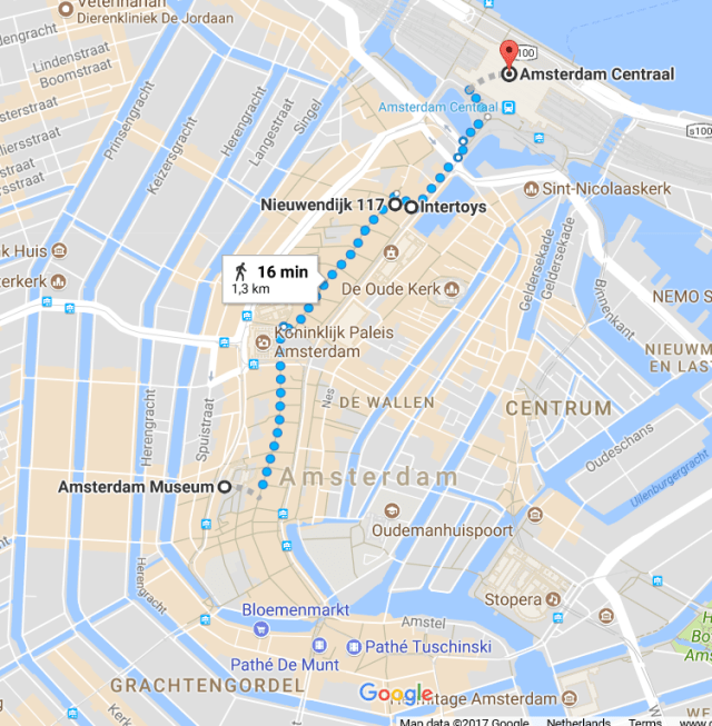 Map of Amsterdam