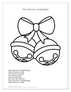 Kling Glöckchen coloring page-GitA